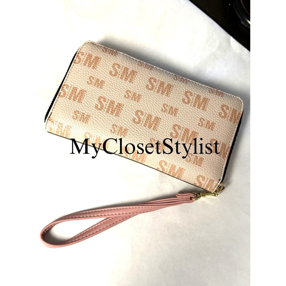 Steve Madden Continental Large Wristlet Wallet Organizer! 20+ Compartments!